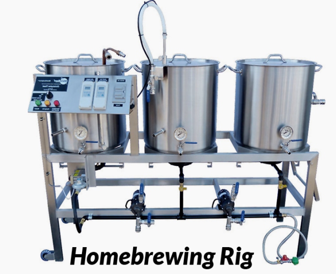 Homebrewing Rigs, Brew Stands, Brewing Stands, Brew Sculptures and Home Brewing Racks