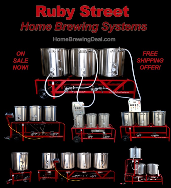 Ruby Street Home Brewing Systems Coupon