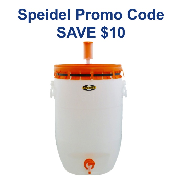 Take $10 Off A Speidel 15 Gallon Fermenter With More Beer Promo Code
