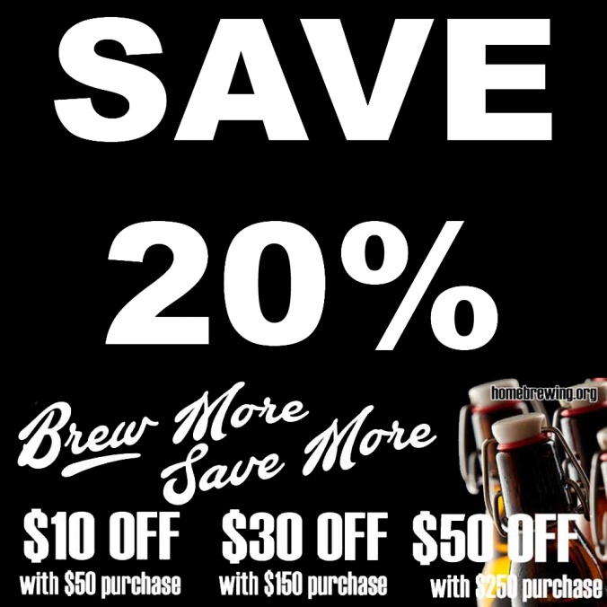 Save Up To 20% On Your Purchase at Adventures in Homebrewing