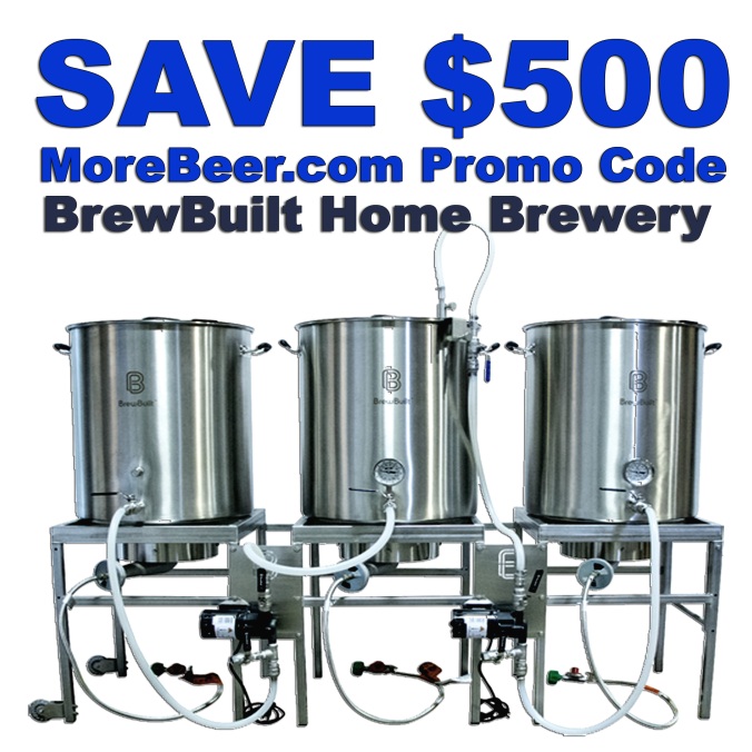 MoreBeer.com Promo Code, Save $500 On A Home Brewing System