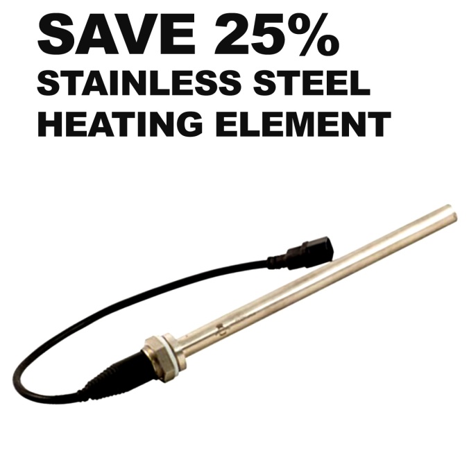 Save 25% With This MoreBeer.com Promo Code On A Stainless Steel Heating Element