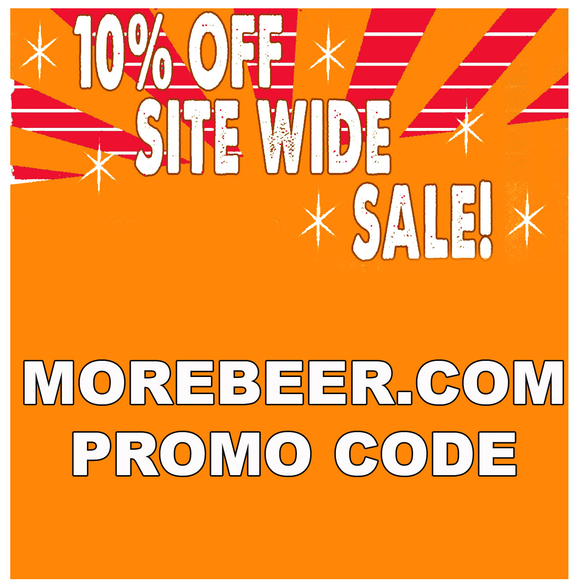 Save 10% Site Wide at MoreBeer.com