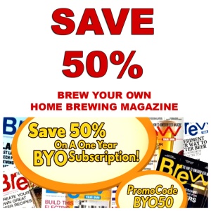 Brew Your Own Magazine Promo Code for 50% Off